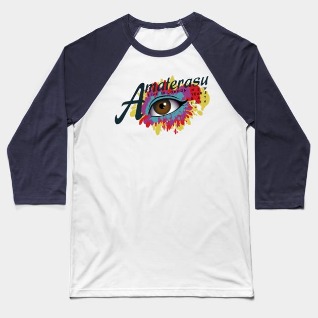 Amaterasu Live In London Baseball T-Shirt by fricative